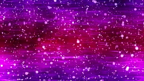 Luxury shine lights with blinking particles. Glitter vintage loop animation. Circular. Hexagonal. Linear. Screen decorations concept. Purple and red. - Footage, Video