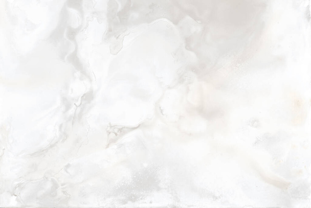 off bílá barva kámen textura leštěný povrch mramor design s přirozenými žilami - Fotografie, Obrázek