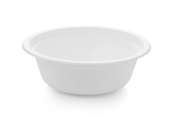 papper bowl isolated on white background - Photo, Image