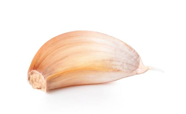 garlic isolated on white background - Φωτογραφία, εικόνα