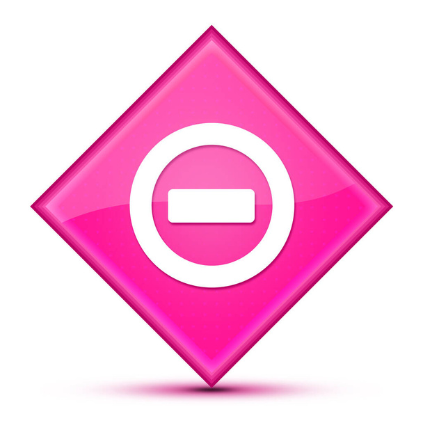 Піктограма ERROR ізольована на розкішній хвилястій рожевій алмазній кнопці абстрактна ілюстрація
 - Фото, зображення