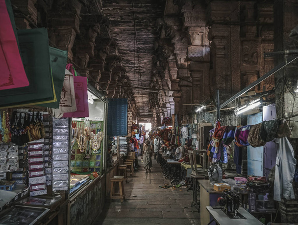 Madurai είναι η παλαιότερη πόλη στην Ινδία, και το ορόσημο της πόλης είναι Meenakshi Ναός - Φωτογραφία, εικόνα