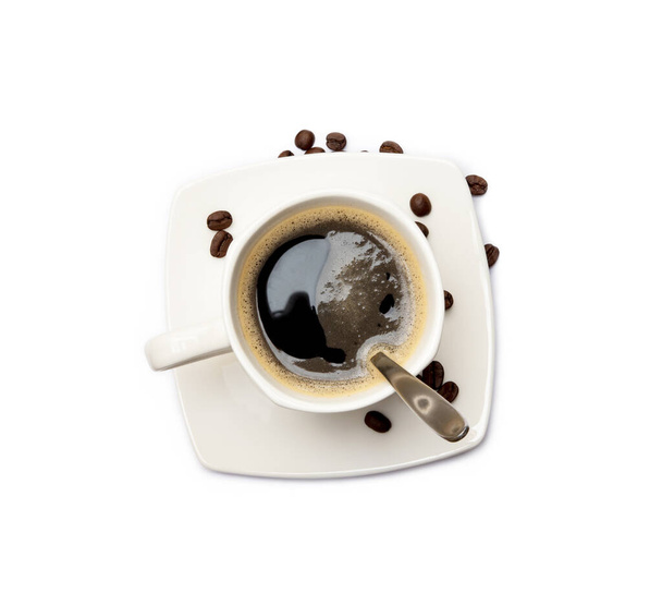 filiżanka kawy izolowane na białym tle - Zdjęcie, obraz