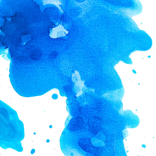 Watercolor Splashes. Alcohol Ink Background. - Foto, immagini