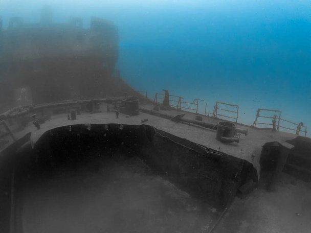 The wreck of the Um El Faroud off the coast of Malta - Photo, Image