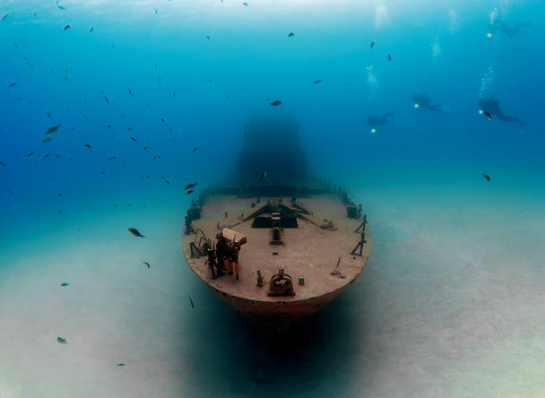 The wreck of the P31 Patrol Boat in Gozo, Malta - Photo, Image
