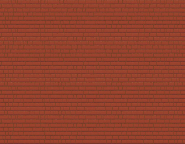 Brick wall background. Seamless expandable in all directions. Vector wallpaper illustration. - Vector, Image