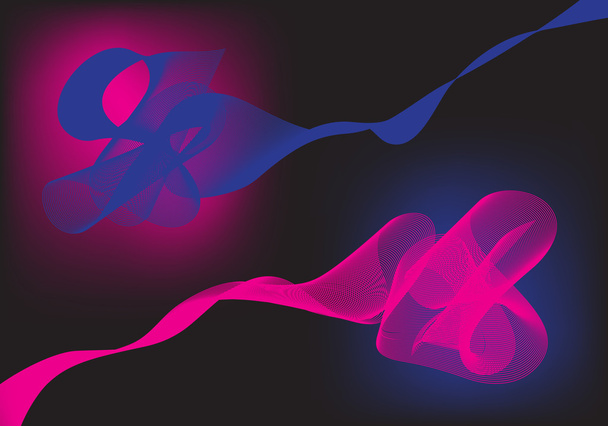 Fond abstrait rose et bleu
 - Vecteur, image