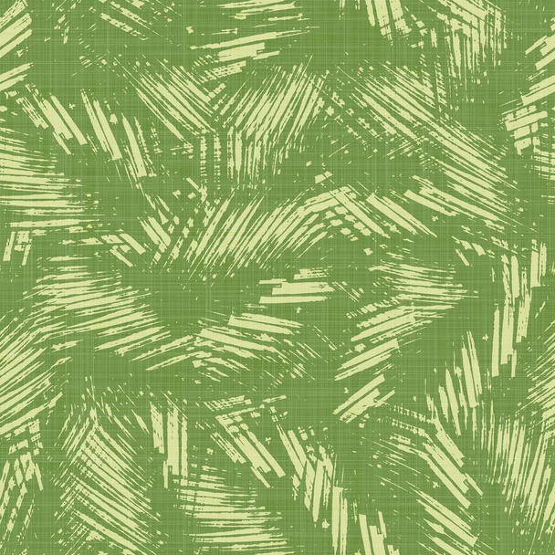 Ligne lumineuse vert feuilles tropicales motif sans couture - Photo, image
