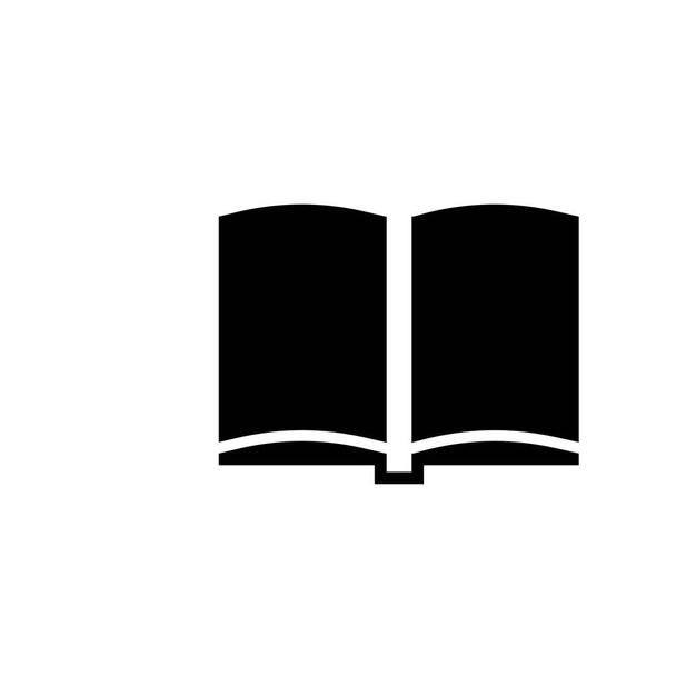 libro logo stock diseño ilustración - Vector, Imagen