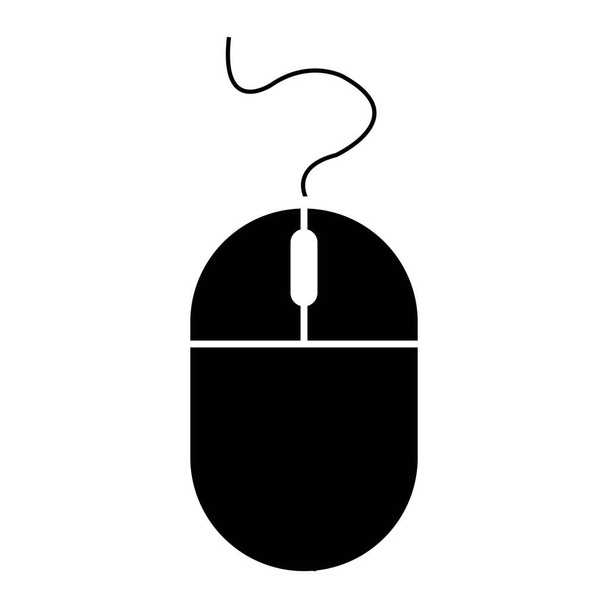 komputer mouse logo illustration design - Vector, Image