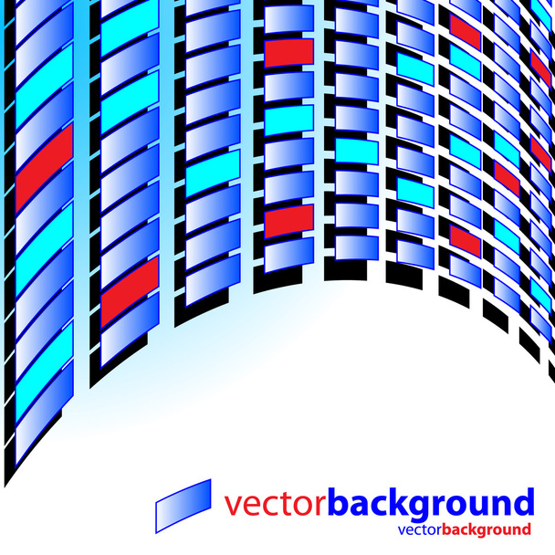 Mosaic business card - Vektor, obrázek
