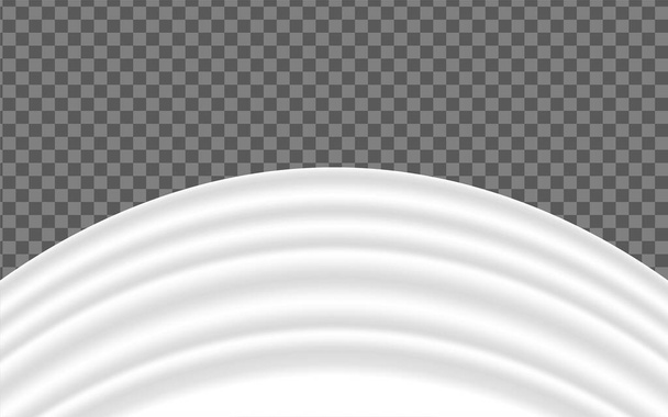 Background illustration of white fold pattern - Vector, Image