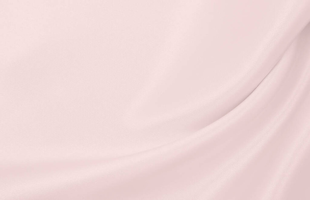 Smooth elegant pink silk or satin texture can use as wedding background. Luxurious background design - Фото, зображення