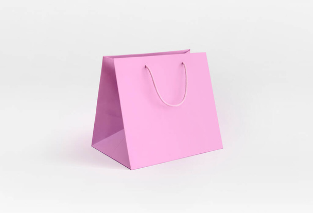Mercato eco paper bag white - Фото, зображення