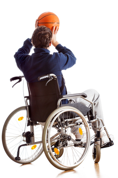 Disabled basketball player - Zdjęcie, obraz