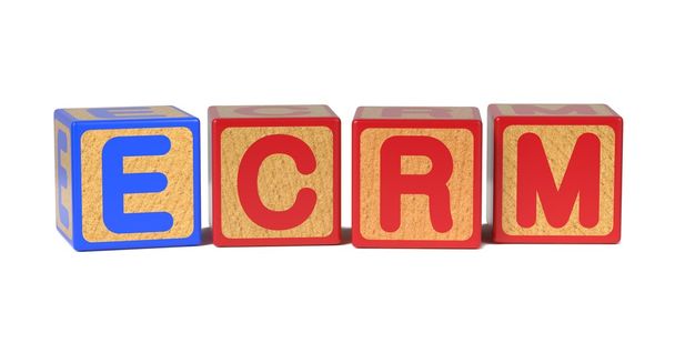 eCRM - kolorowe bloki alfabet dla dzieci. - Zdjęcie, obraz