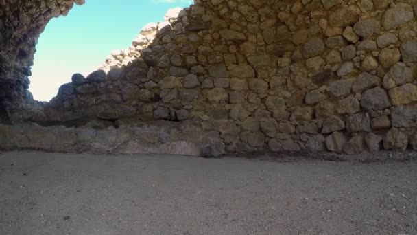 Yunanistan 'ın Kos adasında tarihi bir yer olan Paleo Pili. - Video, Çekim