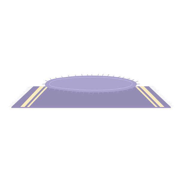 Ковры украшения орнамент изолированный дизайн белый фон - Вектор,изображение