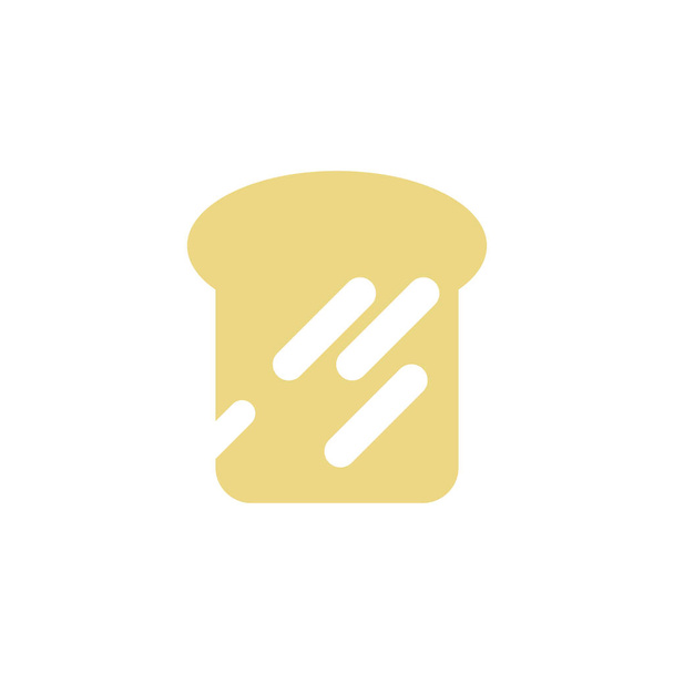 modèle de conception d'icône vectorielle toast - Vecteur, image