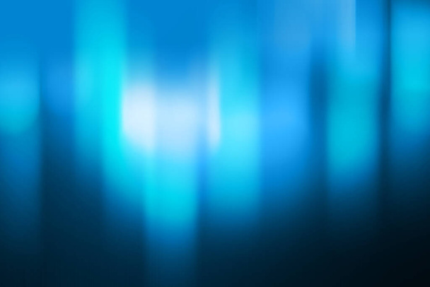 Blurred light blue gradient bokeh abstract background. - Photo, Image