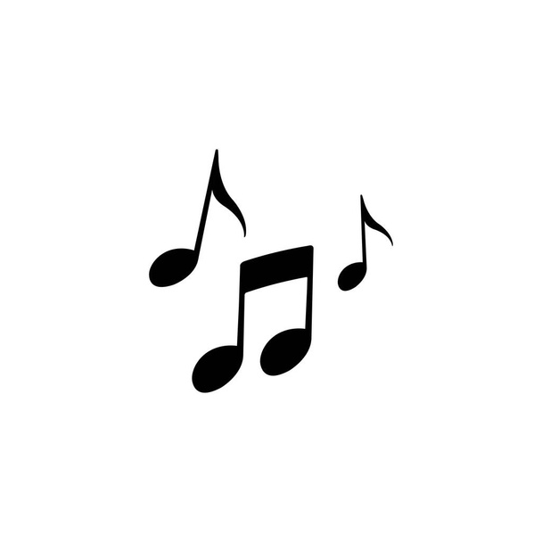 logo musical diseño de ilustración - Vector, Imagen