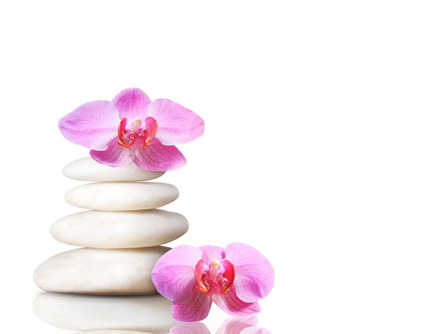 Spa concept massage stenen  - Foto, afbeelding