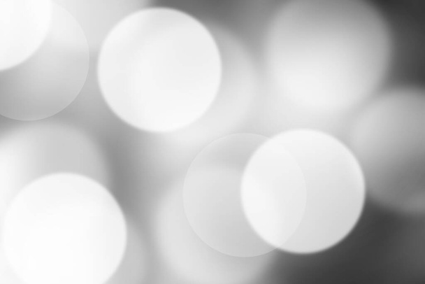 Gray bokeh blurred abstract for background. - Photo, Image
