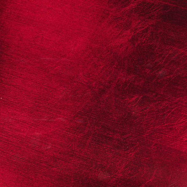 Textured surface in red color. Damaged effect. - Photo, Image
