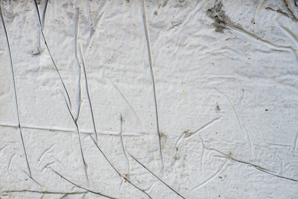 Cracked concrete texture background. Copy space - Zdjęcie, obraz