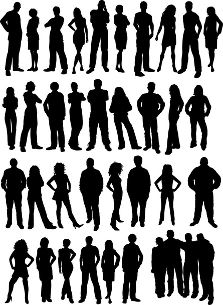 People collection - Vector, Image