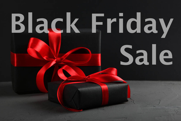 Black Friday concept. Sale, discounts, shopping, shopaholism - Zdjęcie, obraz