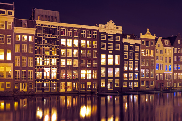 Amsterdam v noci - Fotografie, Obrázek
