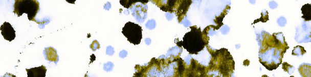Black Liquid Panorama. Helles künstlerisches Kunstwerk. Weiße Multicolor Template. Grünes Aquarellbild. Khaki Handgezeichnetes Bild. Blue Stylish Presentation. Weiße abstrakte Illustration. - Foto, Bild