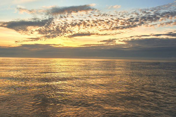 Východ slunce na Baltském moři, Polsko, pláž Hel - Fotografie, Obrázek