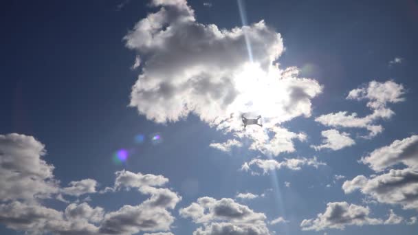 Blue Sky Time Lapse, Beautiful Cloud Space Weather - Кадри, відео