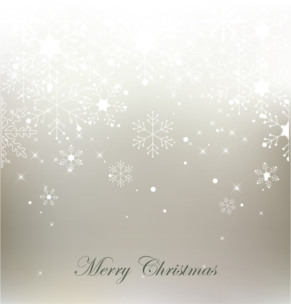 Snowflake christmas background - Vettoriali, immagini
