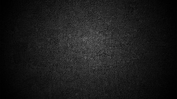 Black wall texture. Abstract vector background. - Vector, Image
