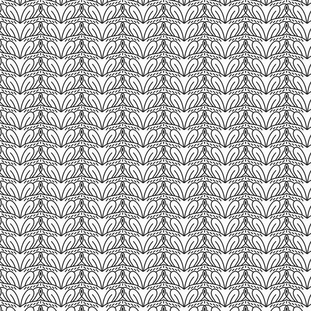fondo blanco y negro patrón de diseño vectorial - Vector, imagen