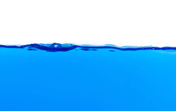felszíni víz, kék hullám háttér - Fotó, kép