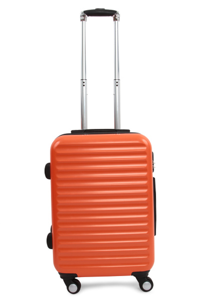 Orangefarbener Koffer - Foto, Bild