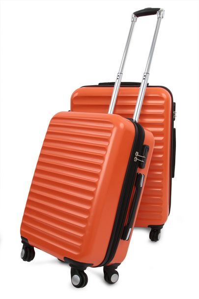 orange suitcase - Photo, image
