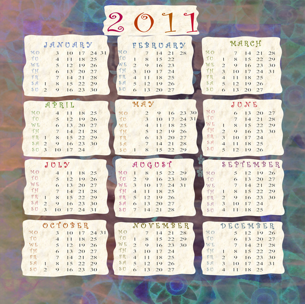 Kalender 2011 - Foto, Bild
