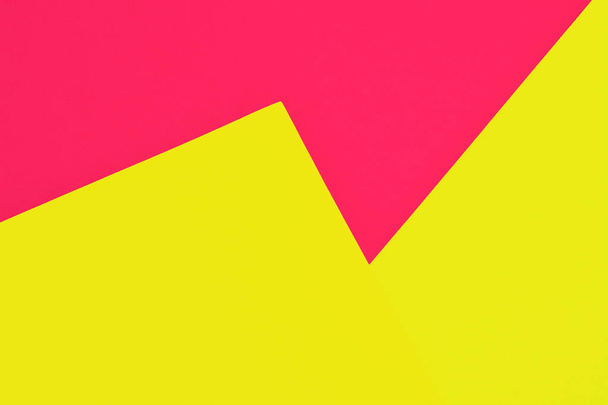 Fondo abstracto, en dos colores, rosa y amarillo, espacio para textos o imágenes - Foto, Imagen