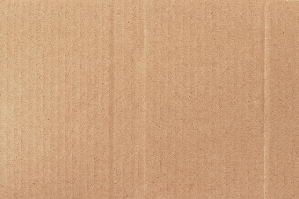 Feuille de carton marron fond abstrait, texture de la boîte en papier recyclé dans un vieux motif vintage pour le travail d'art de conception. - Photo, image