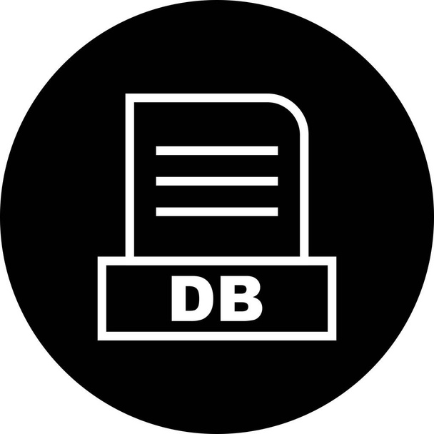 Vector DB file icon  - Vector, Imagen