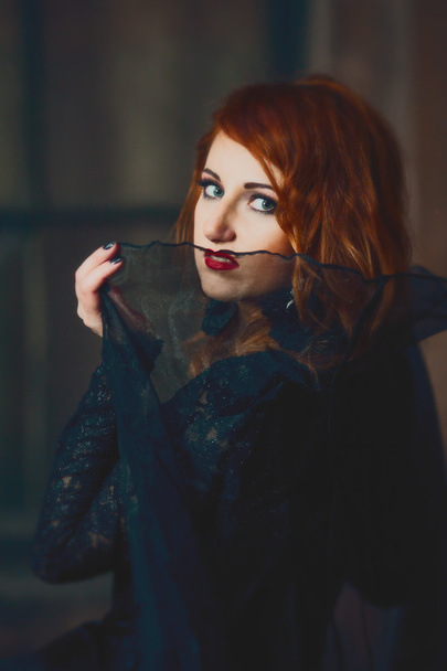 Gothic girl - Foto, afbeelding