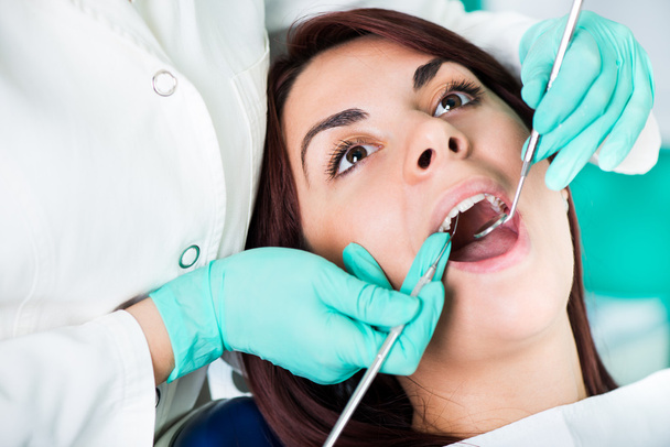 Dental inspection - Foto, Imagem