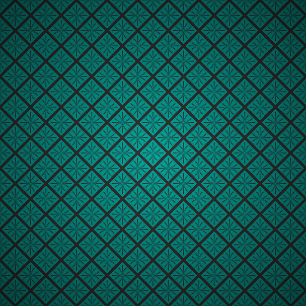 Turquoise vintage diagonal background - Wektor, obraz