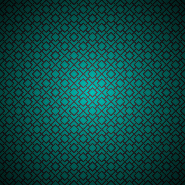 Turquoise abstract seamless background pattern - Vektör, Görsel